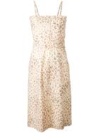 Hache - Leopard Print Dress - Women - Cotton - 42, Nude/neutrals, Cotton