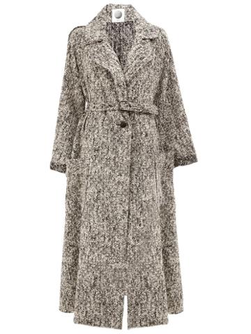 Aganovich Patch Pockets Belted Coat