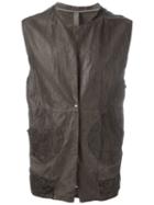 Wlg By Giorgio Brato Leather Waistcoat