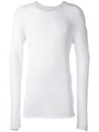 Lost & Found Rooms Crew Neck Sweater, Men's, Size: M, White, Cotton