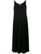 Kenzo Pinafore Top Dress - Black