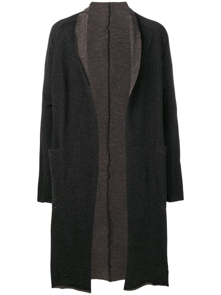 Devoa Longline Cardigan - Blue