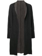 Devoa Longline Cardigan - Blue