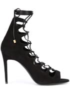 Pierre Hardy Lace-up Sandals - Black