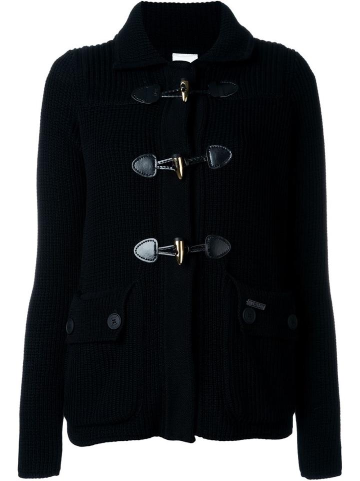 Bark Knit Short Coat