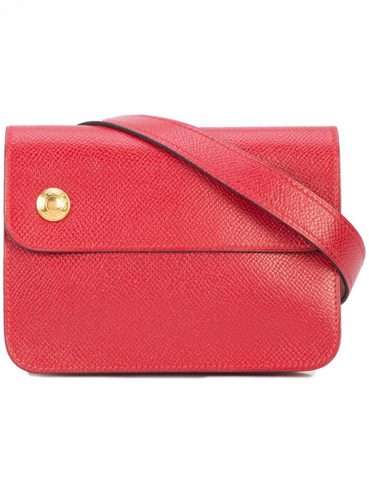 Hermès Vintage Flap Belt Bag - Red