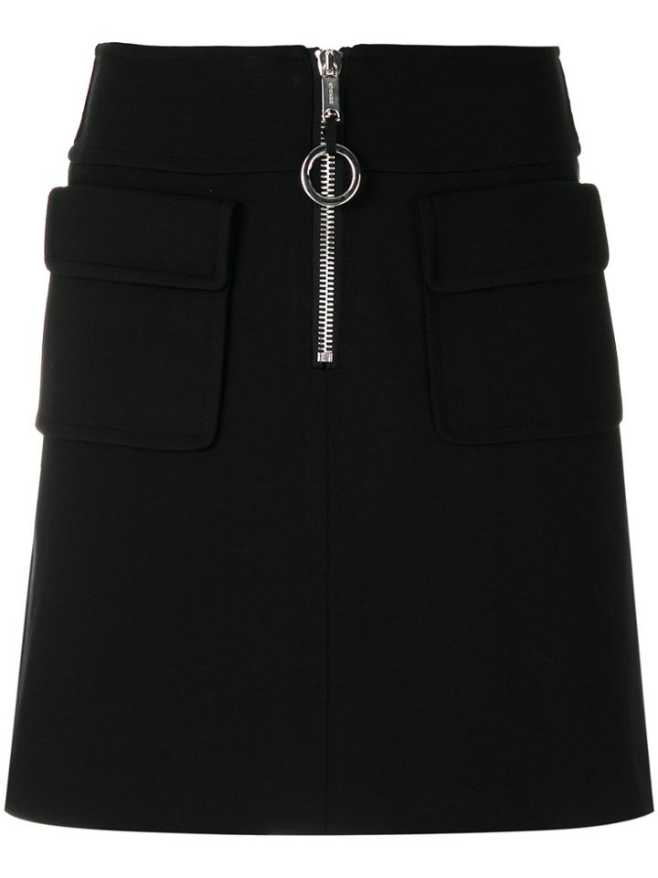 Dondup Zipped Skirt - Black