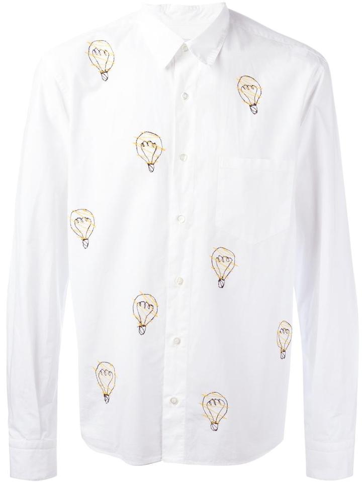 Jimi Roos 'bulb' Shirt, Men's, Size: Small, White, Cotton