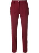 Dondup Slim Fit Trousers - Brown