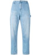 Carhartt - Straight-leg Jeans - Women - Cotton/polyester - 29, Blue, Cotton/polyester