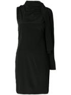 A.f.vandevorst Knotted Scarf Neck Dress - Black
