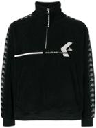 Kappa Half-zip Logo Sweatshirt - Black
