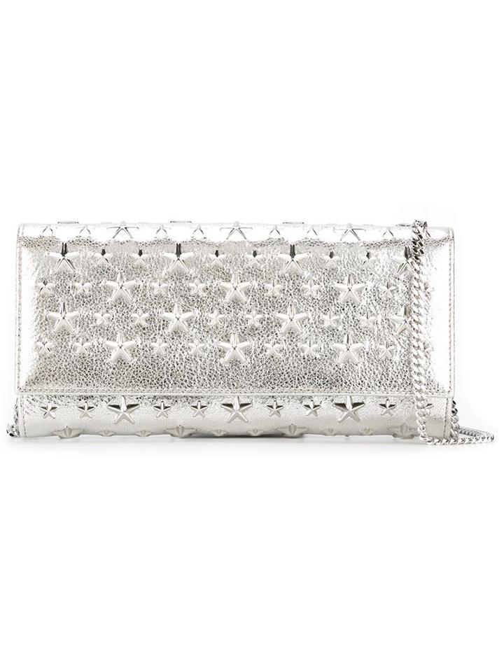 Jimmy Choo 'lilla' Clutch, Women's, Grey