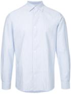 Kent & Curwen Striped Shirt, Men's, Size: Medium, Blue, Cotton