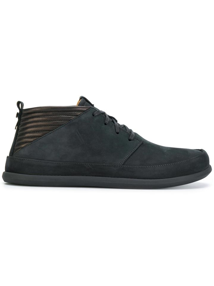Volta Classic Nabuck Lace-up Shoes - Black