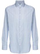 Etro Long Sleeved Striped Shirt - Blue