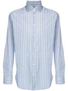 Etro Long Sleeved Striped Shirt - Blue