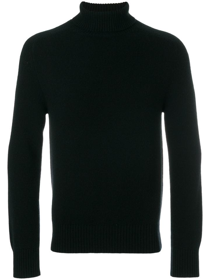 Ami Alexandre Mattiussi Raglan Sleeves Crewneck Sweater - Black