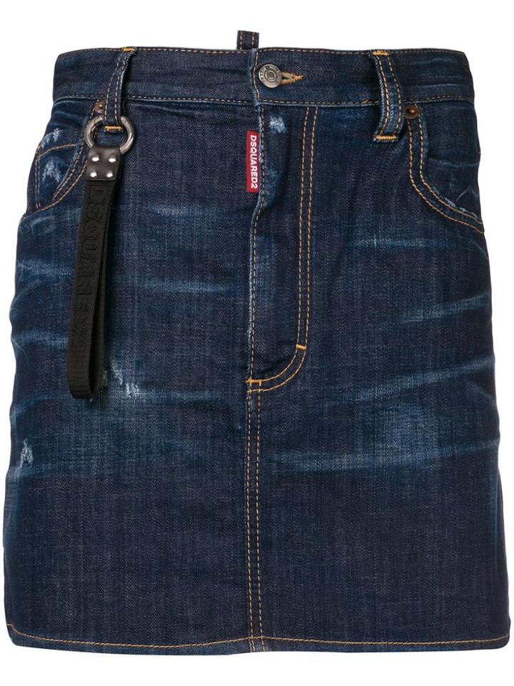 Dsquared2 Dalma Mini Skirt - Blue