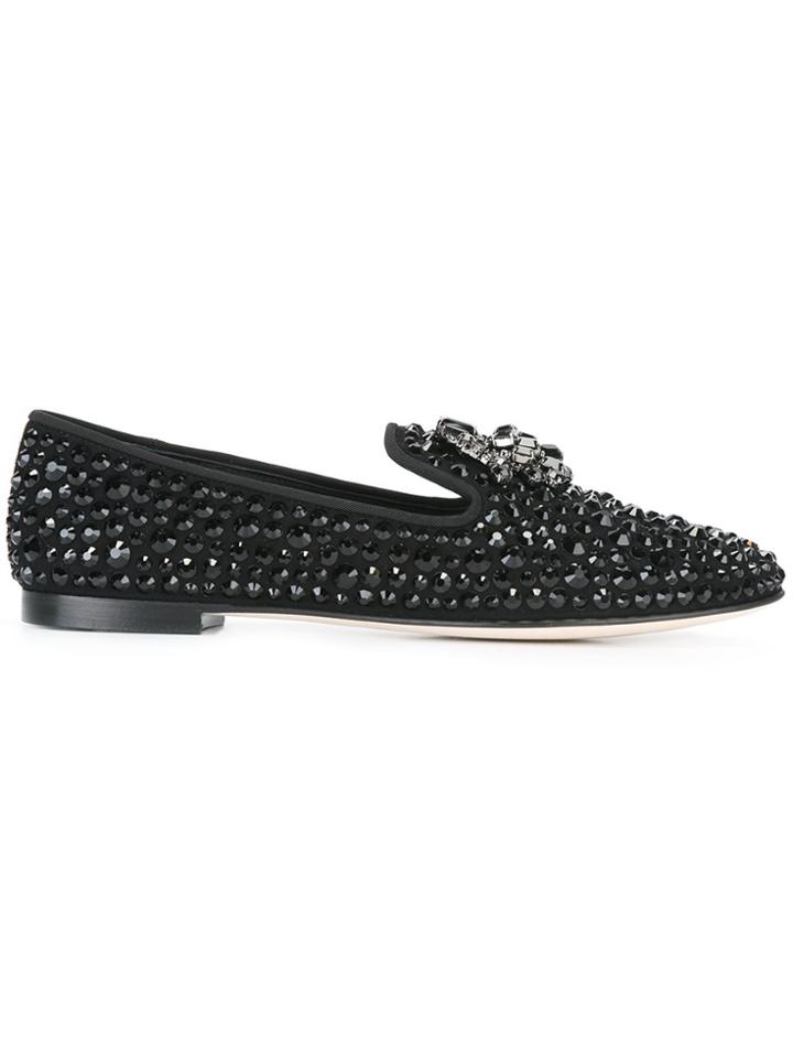 Giuseppe Zanotti Design Dalila Slippers - Black