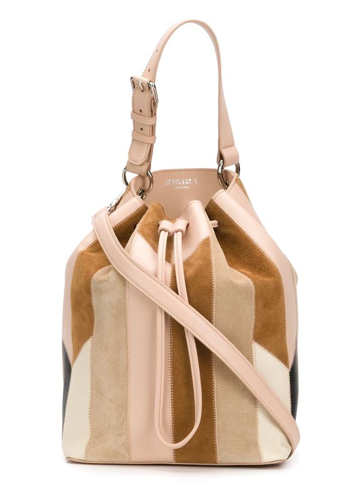 Derek Lam 10 Crosby 'patchwork Prince Bucket' Crossbody Bag
