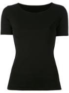 Yohji Yamamoto - Short Sleeve T-shirt - Women - Cotton - 2, Black, Cotton