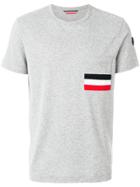 Moncler Contrast Patch T-shirt - Grey