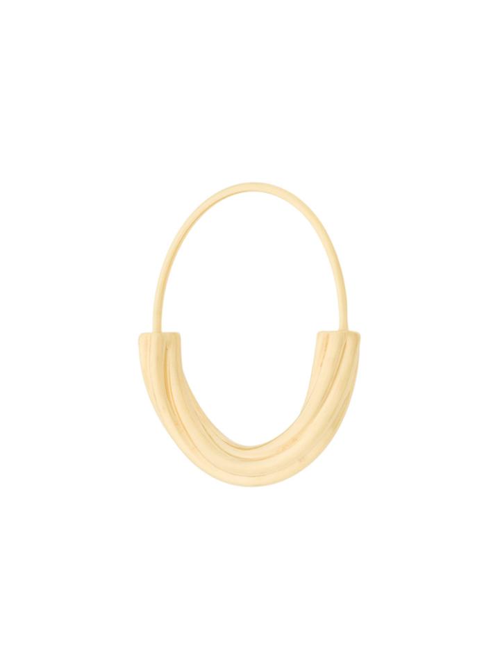 Maria Black Tove Small Hoop Earring - Metallic