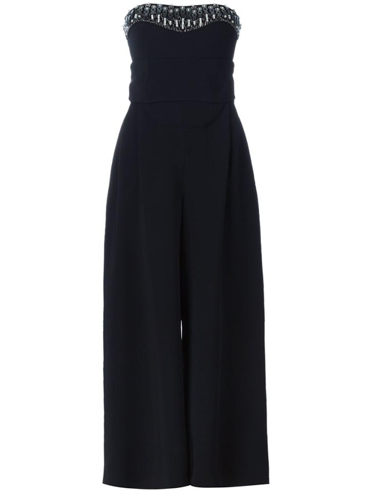 Antonio Berardi Strapless Jumpsuit - Black