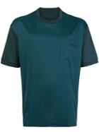 Prada Logo Patch Short-sleeve T-shirt - Green