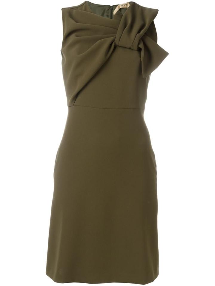 No21 Knot Detail A-line Dress