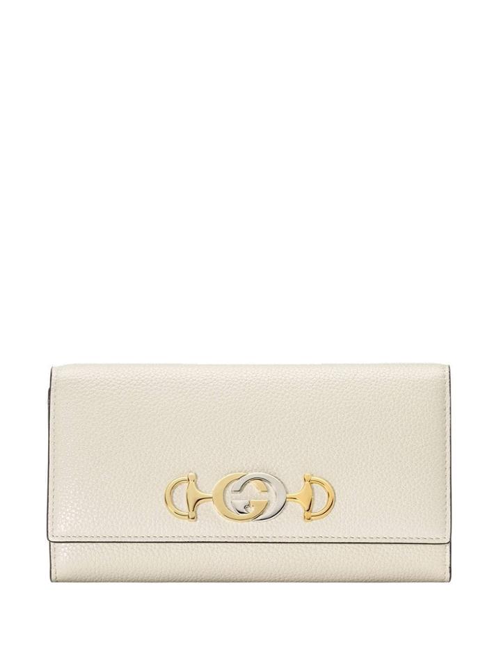 Gucci Gucci Zumi Continental Wallet - White