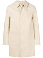 Mackintosh Putty Bonded Cotton Short Coat Gr-002 - Neutrals