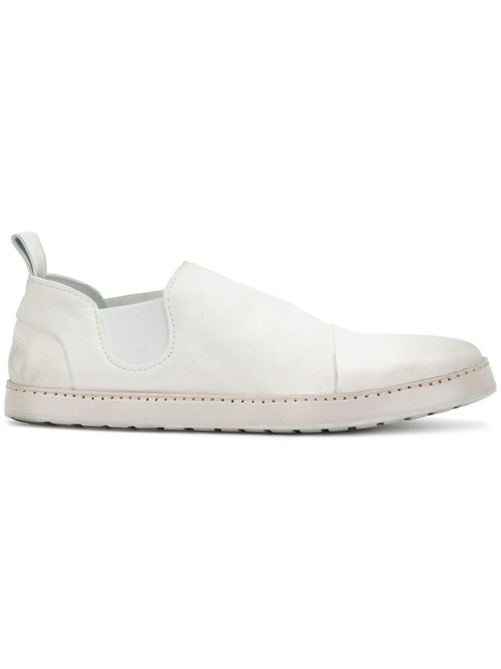 Marsèll Elasticated Side Panel Loafers - White