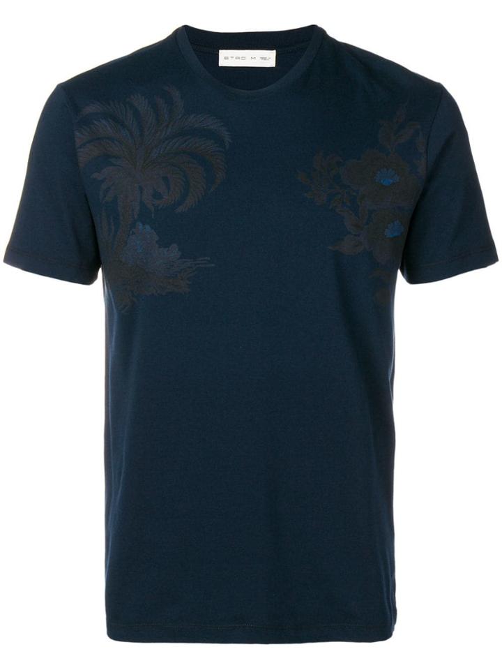 Etro New Bohemian Traveller T-shirt - Blue