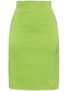 Versace High-waisted Fitted Skirt - Green