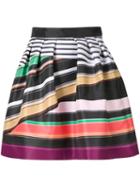 Mary Katrantzou Algernon Skirt, Women's, Size: 6, Black, Silk/polyester