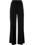 Givenchy Classic Palazzo Pants, Women's, Size: 40, Black, Viscose/spandex/elastane/acetate/polyester