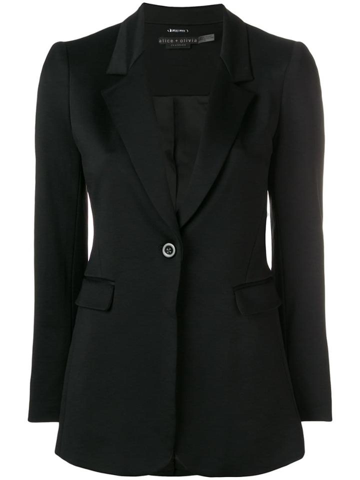 Alice+olivia Macey Blazer - Black