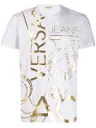 Versace Jeans Couture Metallic Print T-shirt - White
