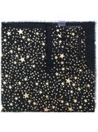 Stella Mccartney Stars Metallic Fil Coupé Scarf - Black