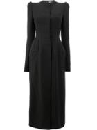 Haider Ackermann Dress Silhouette Fitted Coat - Black