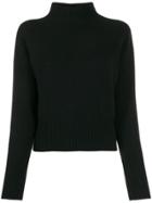 Ymc Knitted Wool Jumper - Black