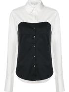 Tibi Bustier Shirt - White