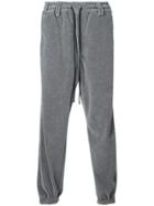 Song For The Mute Side Stripe Track Pants - Grey