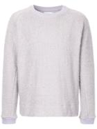 Fanmail Plush Longsleeved T-shirt - Pink & Purple