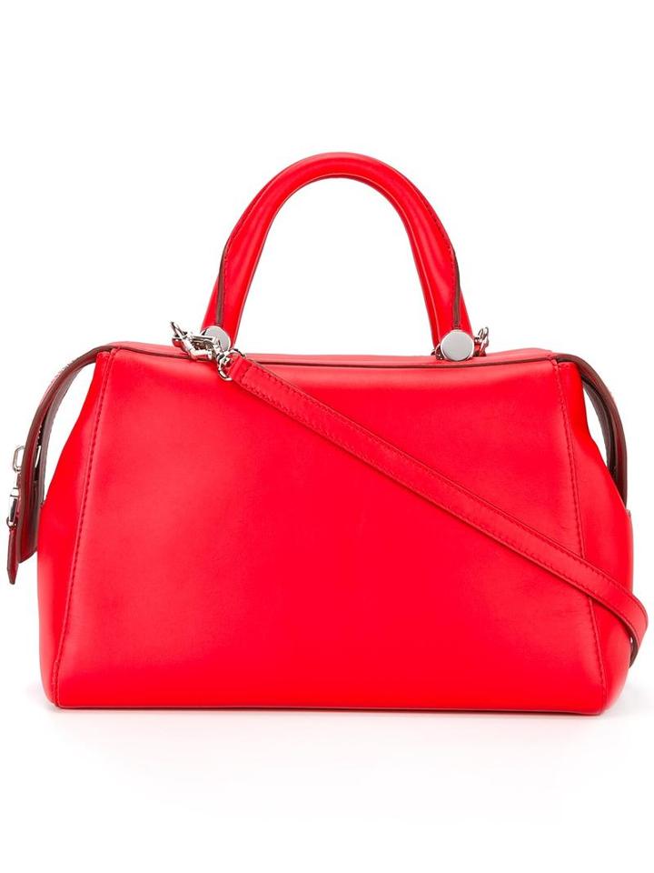 Max Mara 'bauletto' Shoulder Bag, Women's, Red, Calf Leather