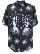 Mauna Kea Hawaiin Hula Shirt - Black
