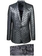 Dolce & Gabbana Metallic Jacquard Suit - Black
