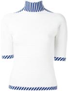 Richard Malone Bicycle Top, Women's, Size: Medium, White, Acrylic
